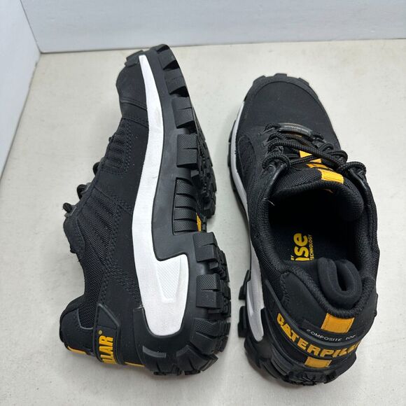 New Caterpillar Composite Toe Invader Sneakers Black Women's 9B NWOB CT T1455 - Picture 8 of 12
